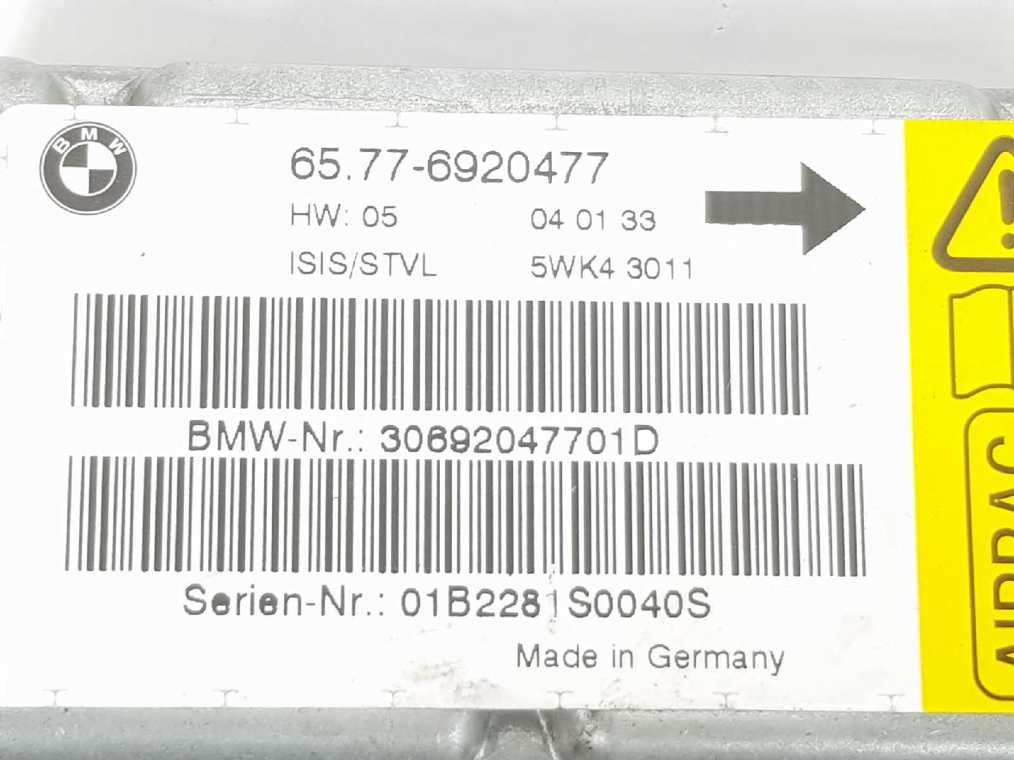 BMW 7 Series E65/E66 (2001-2008) Другие блоки управления 65776920477,65776920477 19889943