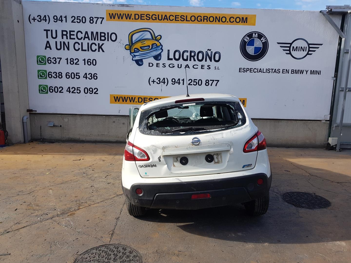 NISSAN Qashqai 1 generation (2007-2014) Galinių kairių durų stiklo pakelėjas 82701JD400,82701JD400,402191A2222DL 19757490