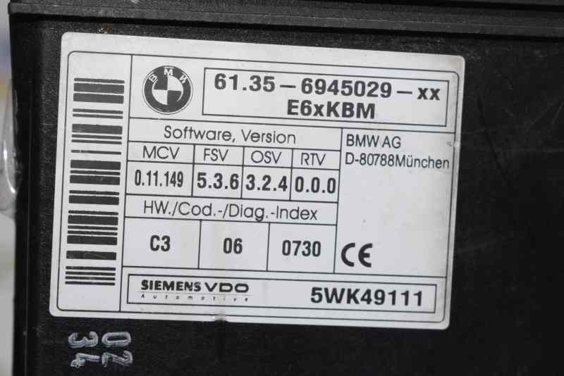 BMW 5 Series E39 (1995-2004) Блок керування комфортом 61356945029,61356945029,5WK49111 26386470