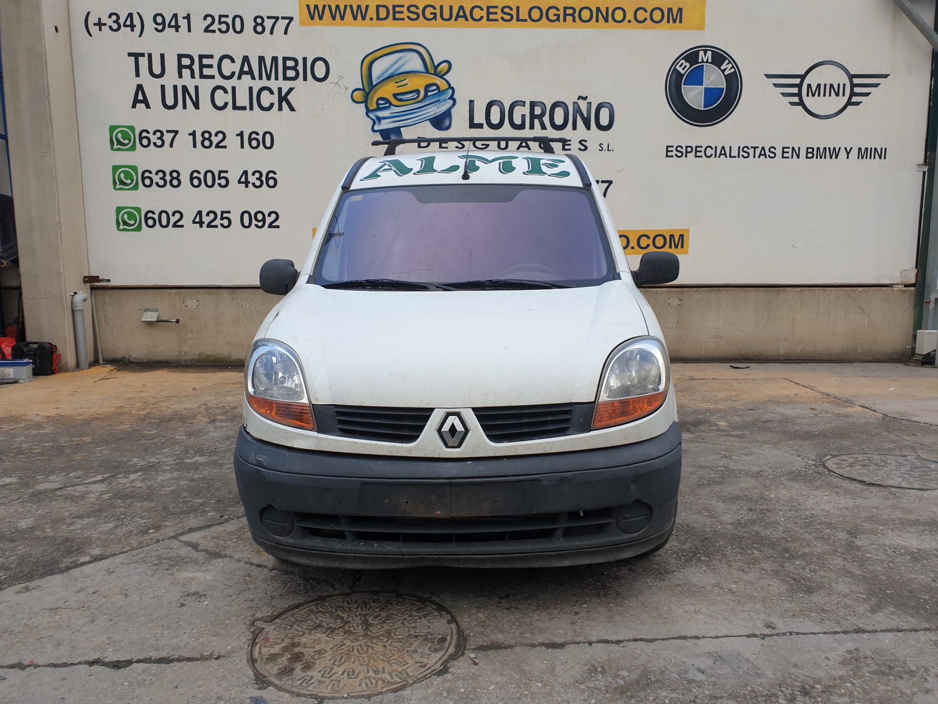 RENAULT Kangoo 1 generation (1998-2009) Priekšējo labo durvju logu pacelšanas motorīts 8200188551,8200188551 24238628