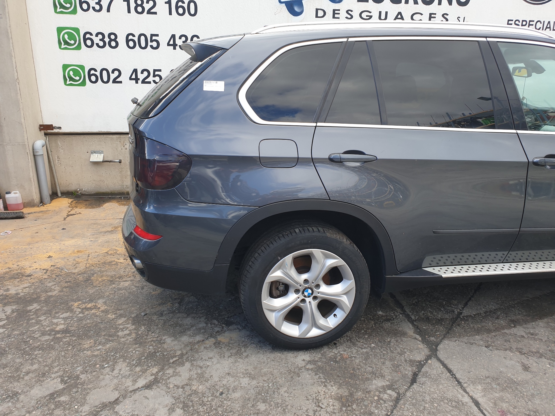 BMW X6 E71/E72 (2008-2012) Накладка крыла задняя левая 7158425,51777158425 23540923