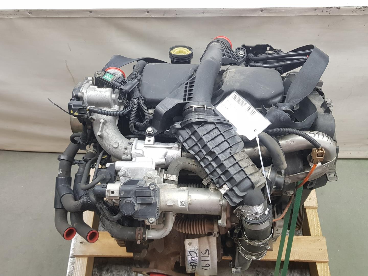 DACIA Duster 1 generation (2010-2017) Двигател K9K612, 8201535504, 1141CB 24249400
