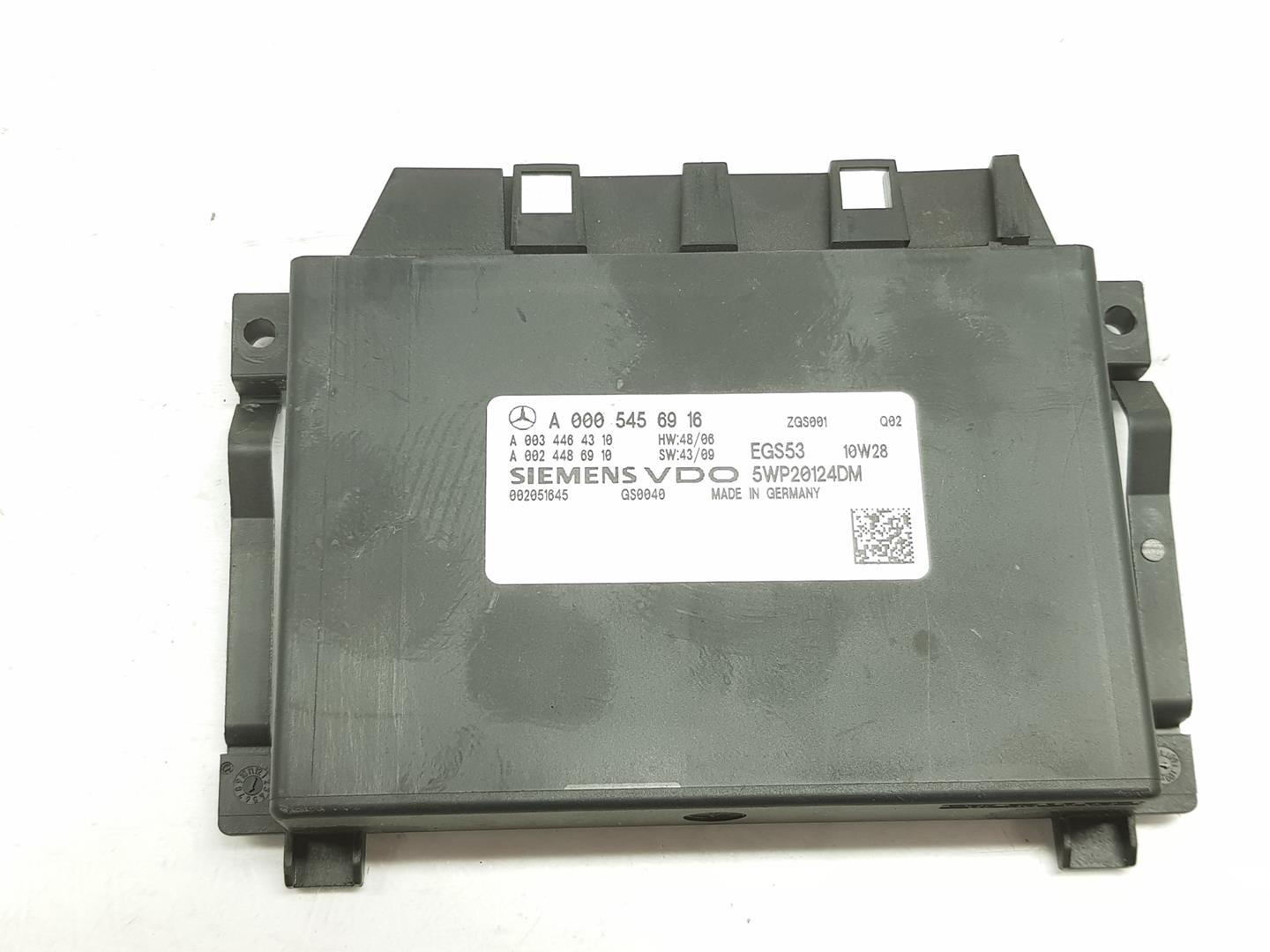 MERCEDES-BENZ E-Class W212/S212/C207/A207 (2009-2016) Other Control Units A0005456916,A0005456916 19928854