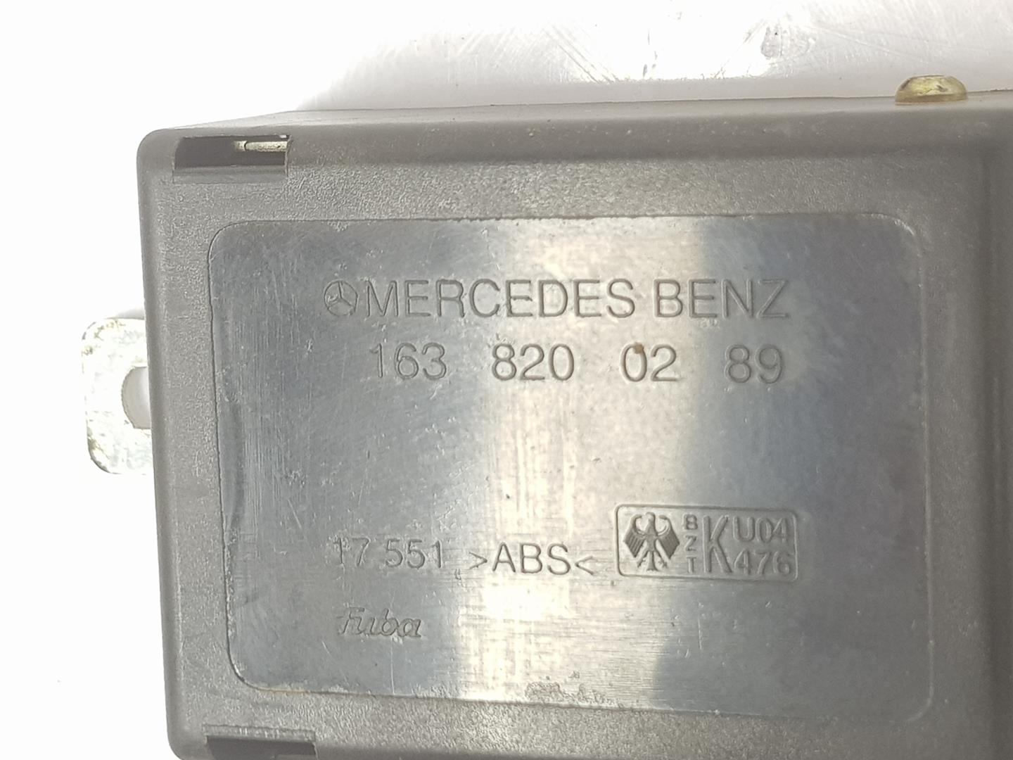 MERCEDES-BENZ M-Class W163 (1997-2005) Kiti valdymo blokai A1638200289,A1638200289 20462486