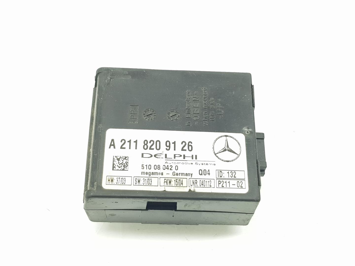 MERCEDES-BENZ C-Class W203/S203/CL203 (2000-2008) Другие блоки управления  A2118209126, A2118209126 20613371 - Подержанные запчасти онлайн - 8155110 |  Dalys.lt