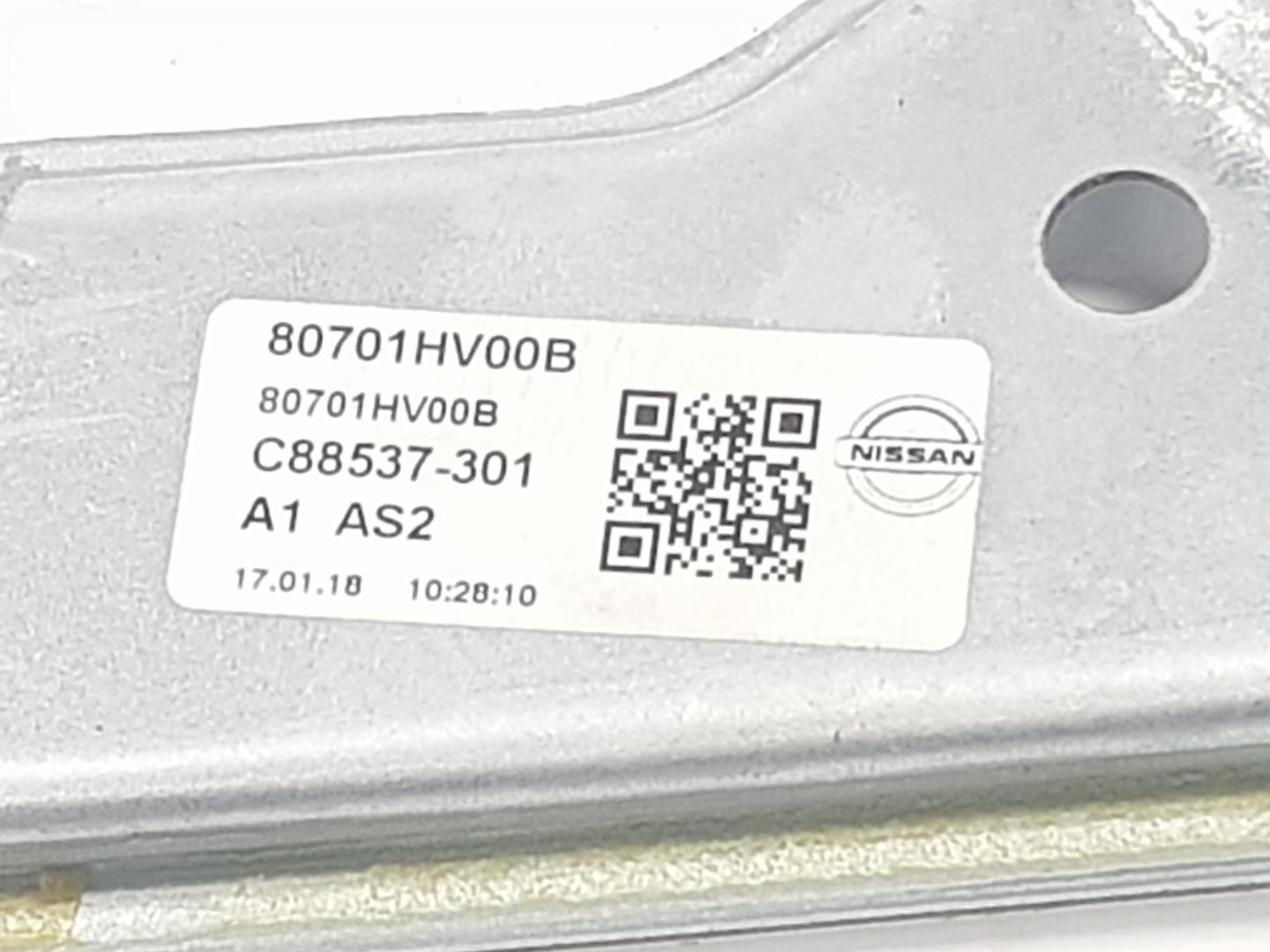 NISSAN Qashqai 2 generation (2013-2023) Priekšējo kreiso durvju logu pacēlājs 80701HV00B, 80701HV00C 19662473