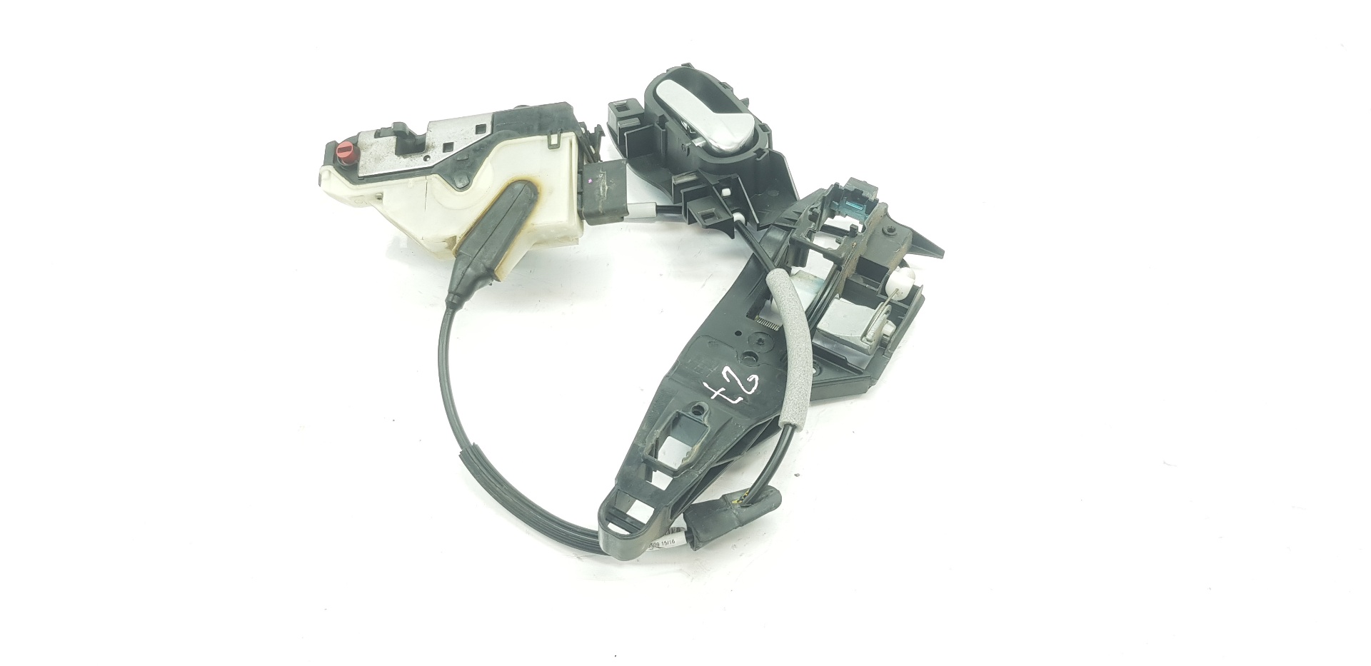 PEUGEOT 2008 1 generation (2013-2020) Rear Right Door Lock 9812501180, 9812500780, 2222DL 24171416