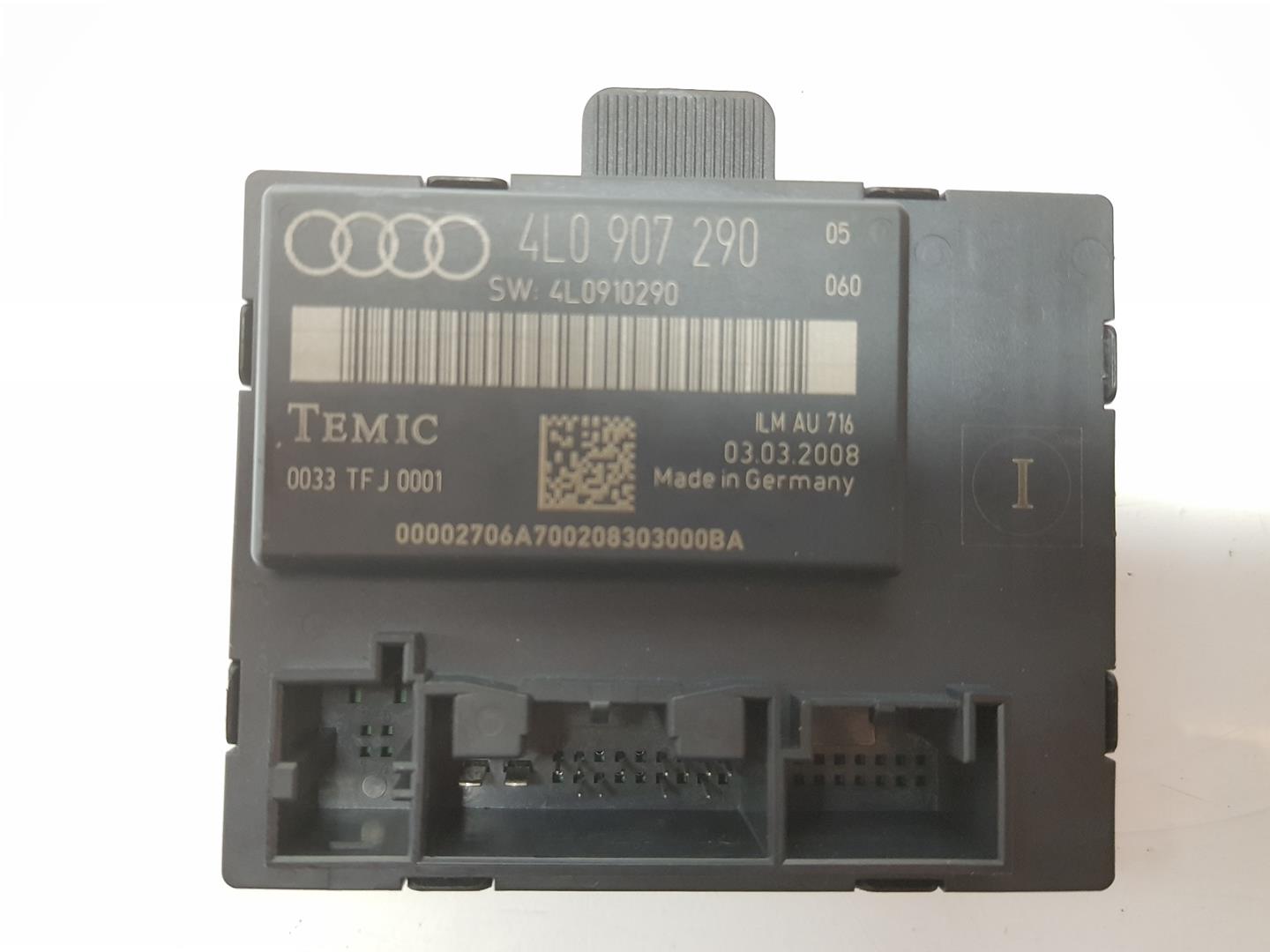 AUDI Q7 4L (2005-2015) Egyéb vezérlőegységek 4L0907290,4L0910290 19917519