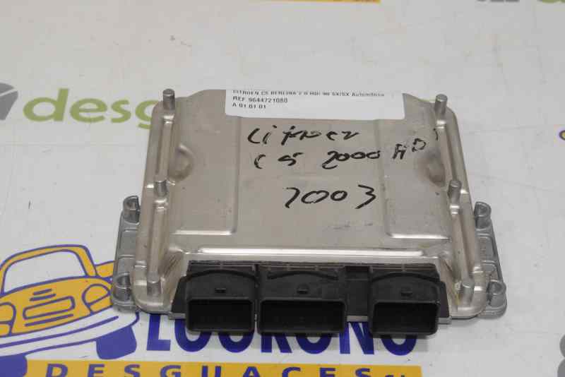 CITROËN C5 1 generation (2001-2008) Engine Control Unit ECU 9644721080, 2222DL 19558379