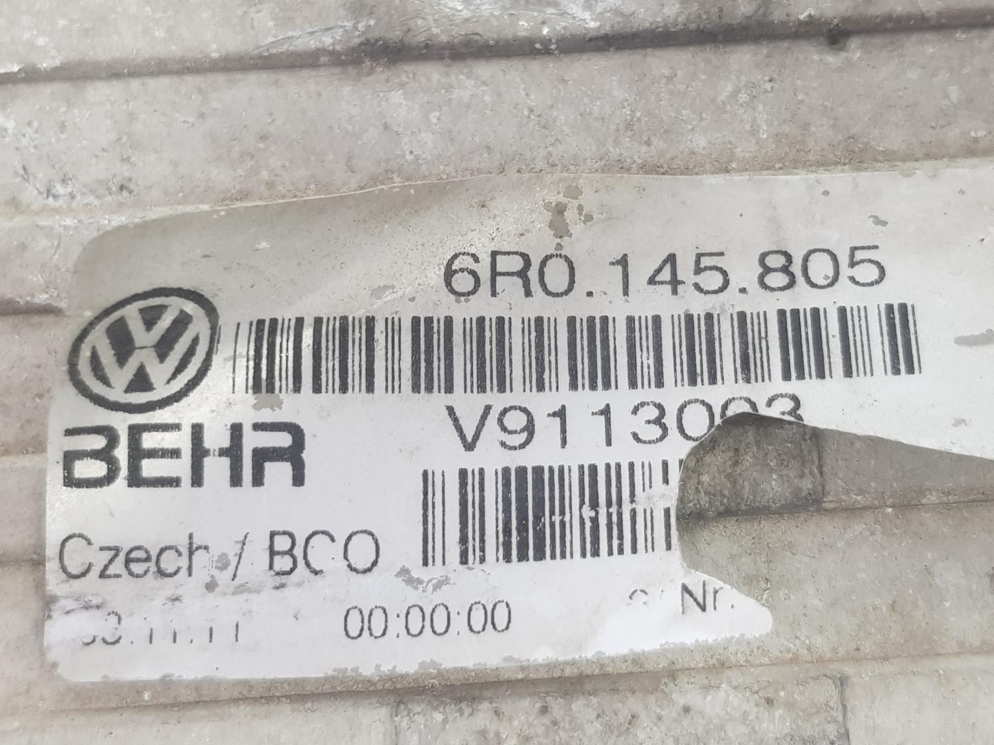 SEAT Ibiza 3 generation (2002-2008) Радиатор интеркулера 6R0145805, 6R0145805 23764012