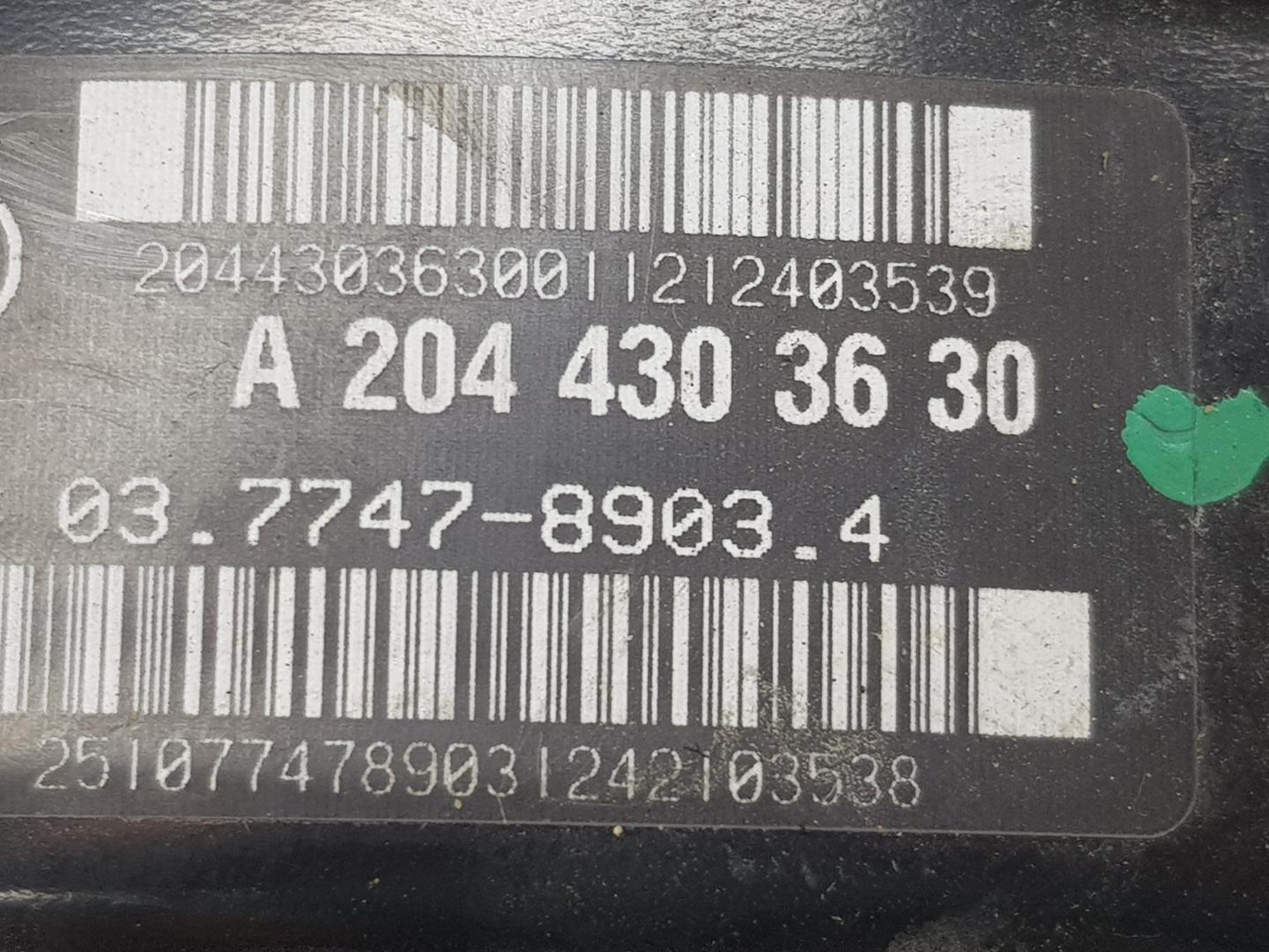 MERCEDES-BENZ GLK-Class X204 (2008-2015) Fékszervo-erősítő A2044302630, A0064301501 19797713