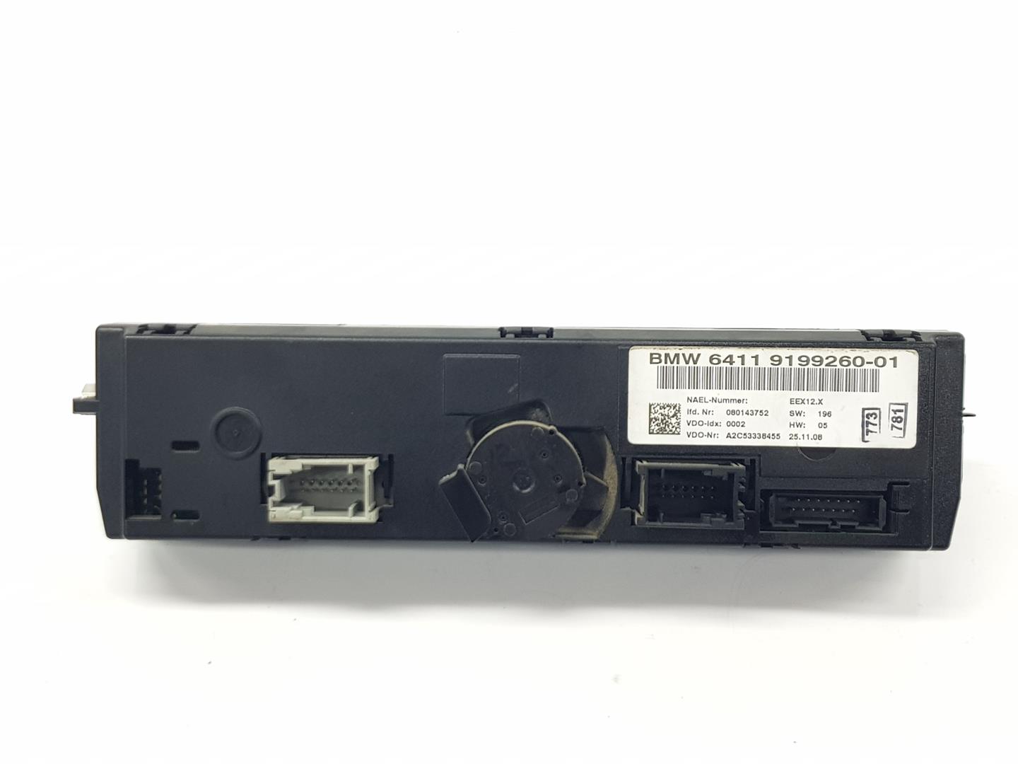 BMW 1 Series E81/E82/E87/E88 (2004-2013) Climate  Control Unit 64119199260,64119199260 19911283