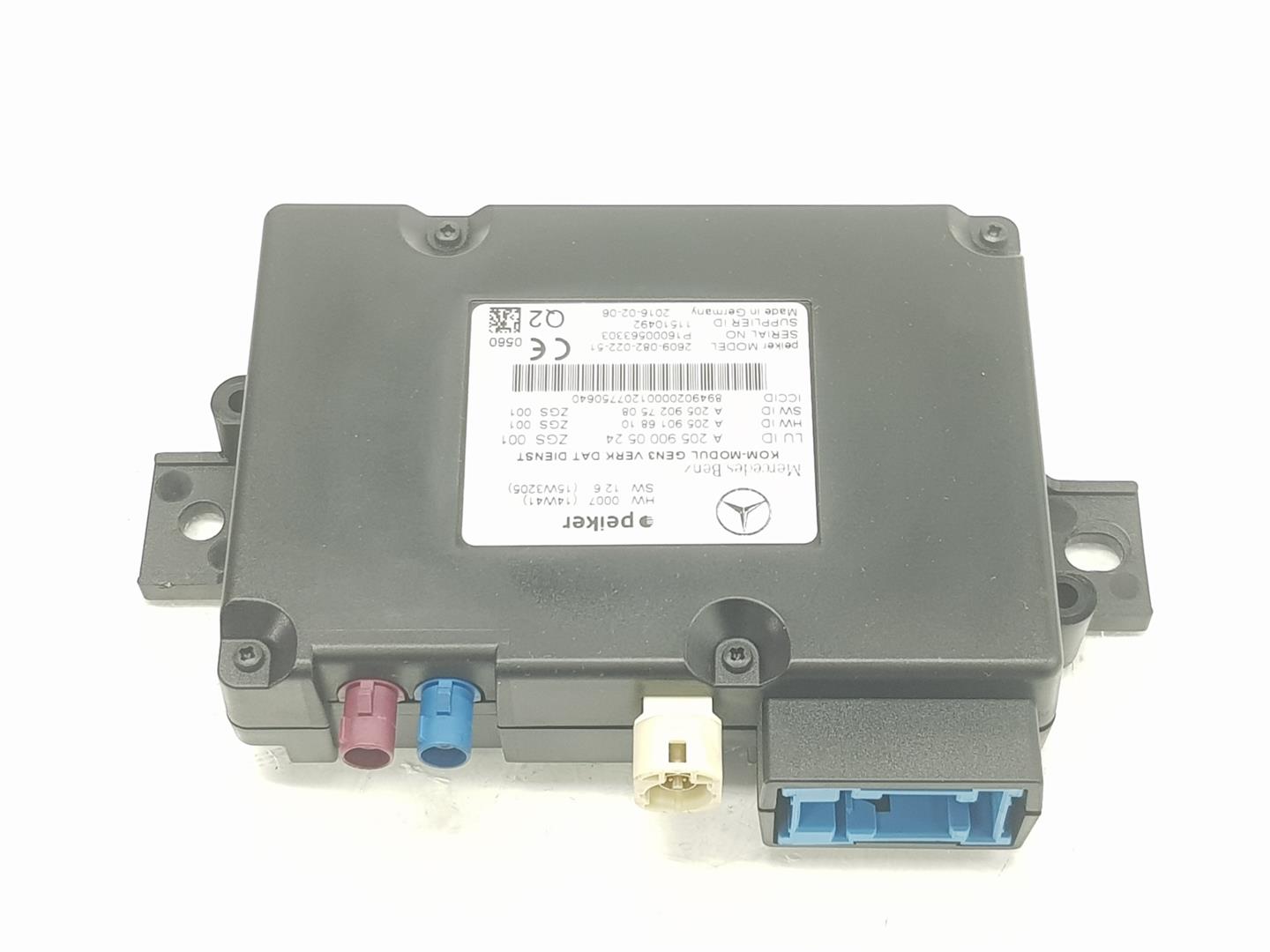 MERCEDES-BENZ CLA-Class C117 (2013-2016) Other Control Units A2059000524, A2059000524 19926260