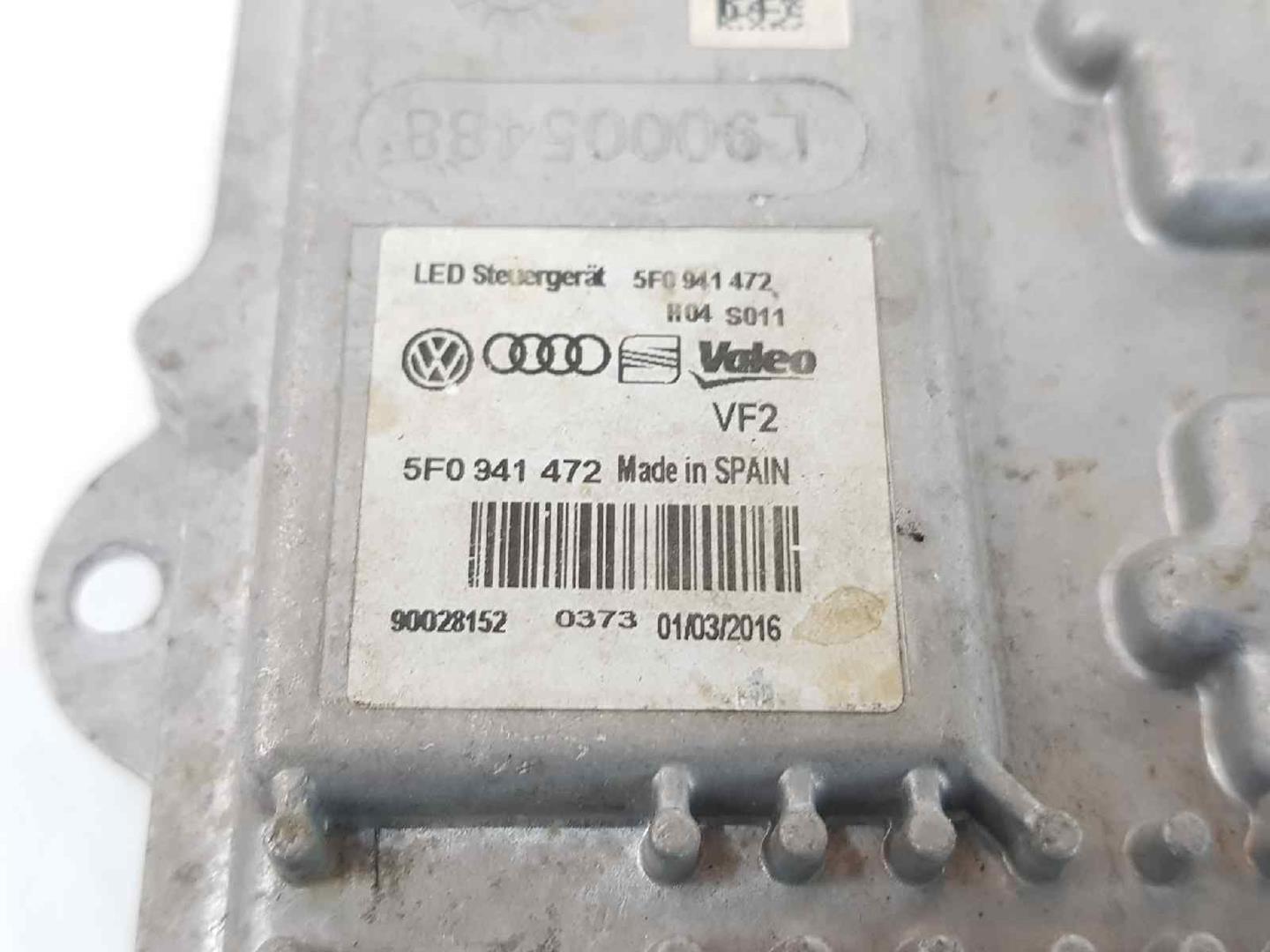 SEAT Leon 3 generation (2012-2020) Xenon Light Control Unit 5F0341472,90028152,5Q0907357 19661399