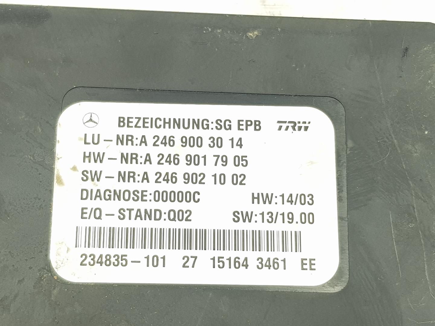 MERCEDES-BENZ CLA-Class C117 (2013-2016) Other Control Units A2469003014,A2469017905 20143432