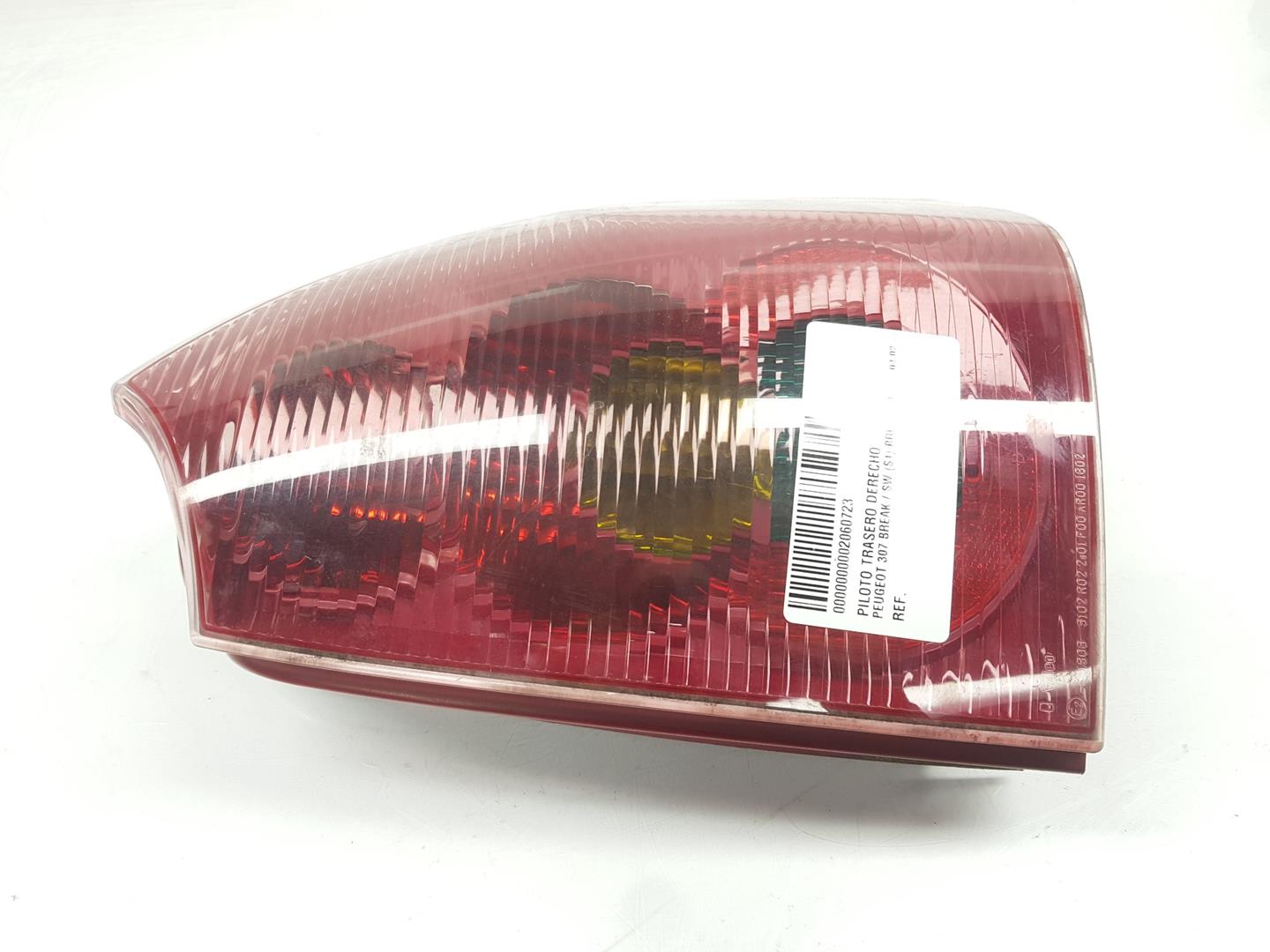 PEUGEOT 307 1 generation (2001-2008) Rear Right Taillight Lamp 6351Q6, 6351Q6 22481941