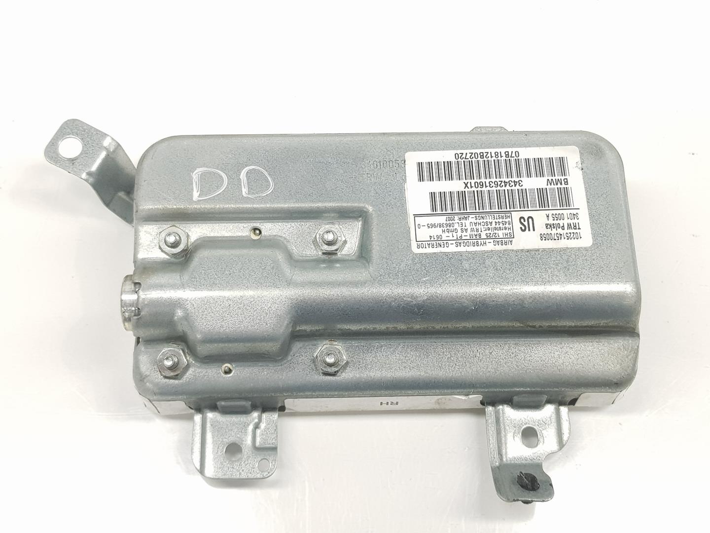 BMW X3 E83 (2003-2010) SRS передней правой двери 34342631601X, 72123426316 23754377