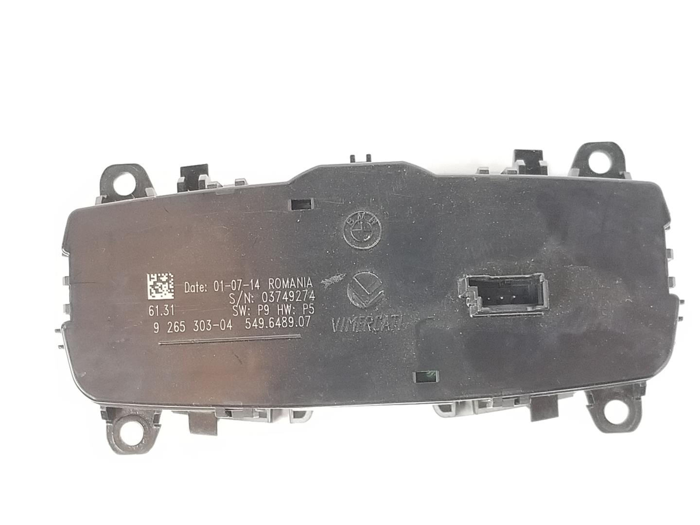 BMW 1 Series F20/F21 (2011-2020) Headlight Switch Control Unit 61319265303, 9265303 19881389