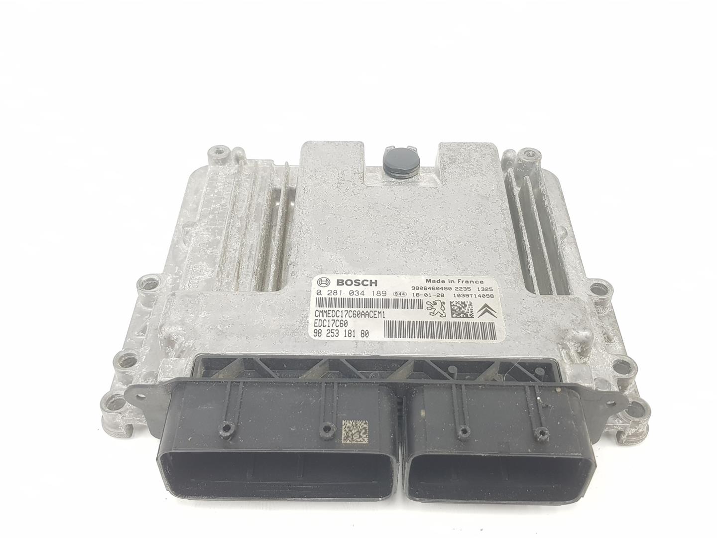 PEUGEOT Expert 3 generation (2017-2023) Блок керування двигуном ECU 9825318180,1616358480 24252499