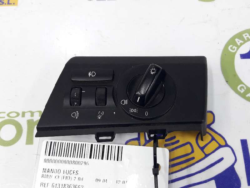 BMW X3 E83 (2003-2010) Headlight Switch Control Unit 61318363662, 531096850BDLE83ECE 19608072