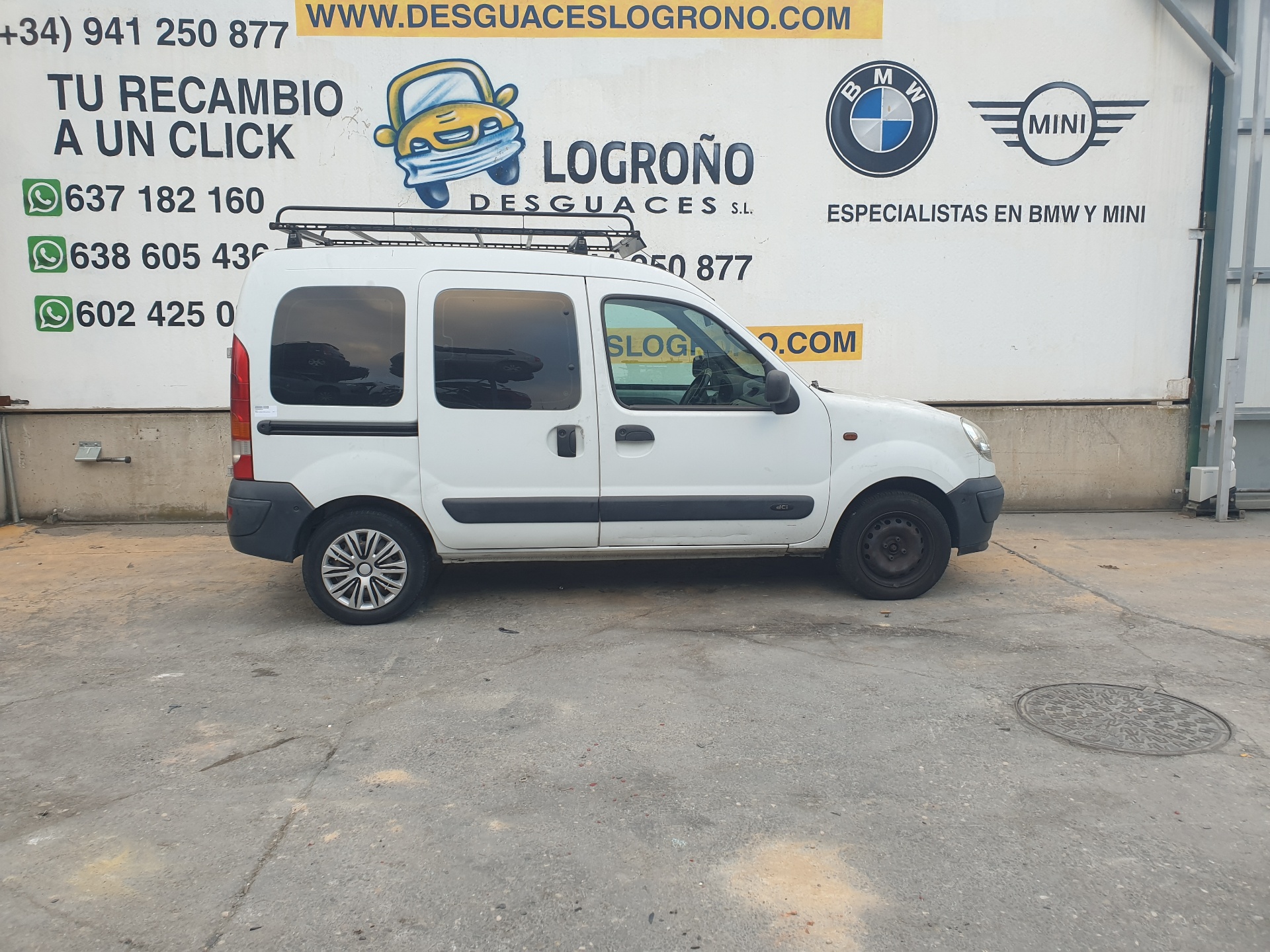 RENAULT Kangoo 1 generation (1998-2009) Капот COLORBLANCOO389,651003220R 24235737