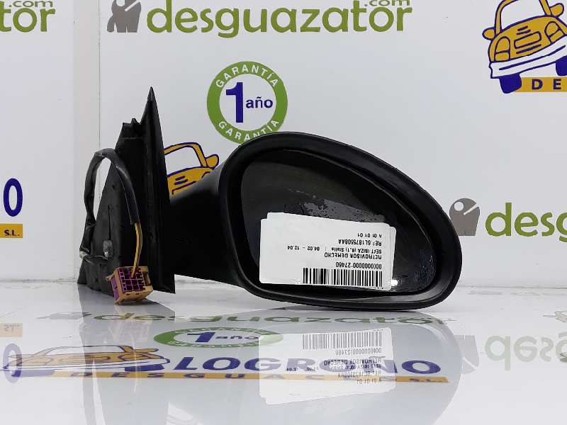 SEAT Ibiza 3 generation (2002-2008) Oglindă ușă laterală dreapta 6L1857508AA, 6L1857508AA, 2222DL 26353312