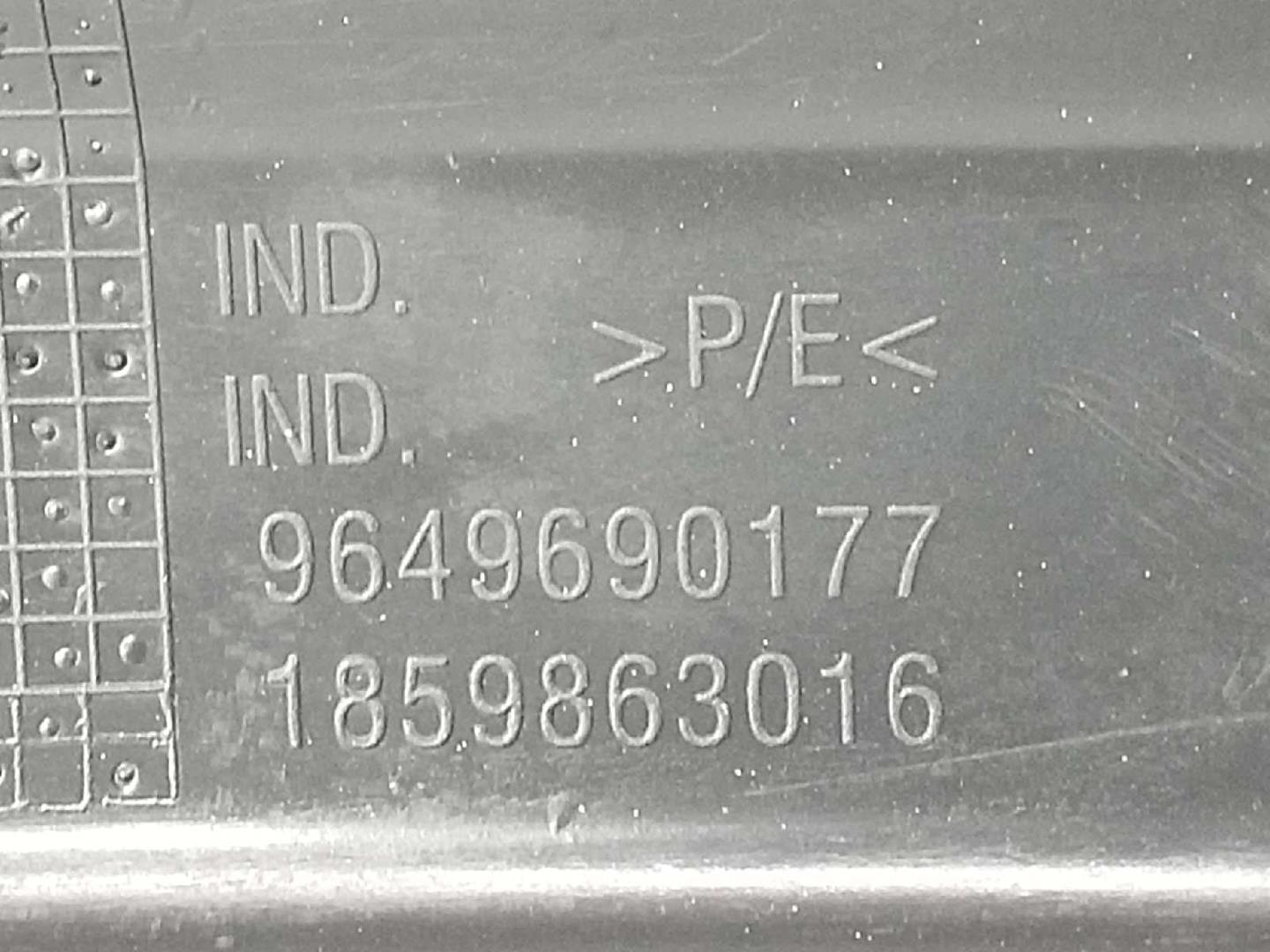 PEUGEOT 207 1 generation (2006-2009) Aizmugurējais buferis 9649690177,7410CQ,964969017 19718069