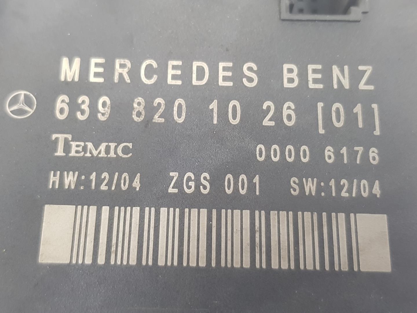 MERCEDES-BENZ Vito W639 (2003-2015) Citau veidu vadības bloki 6398201026, A6398201026 24246172