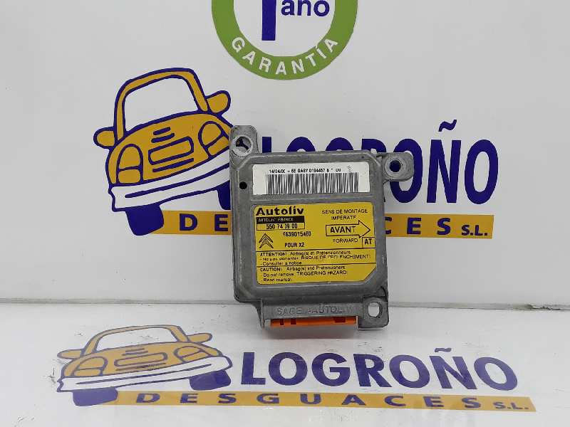 CITROËN Xantia X1 (1993-1998) SRS Control Unit 9639015480,AUTOLIV550740900 19572342