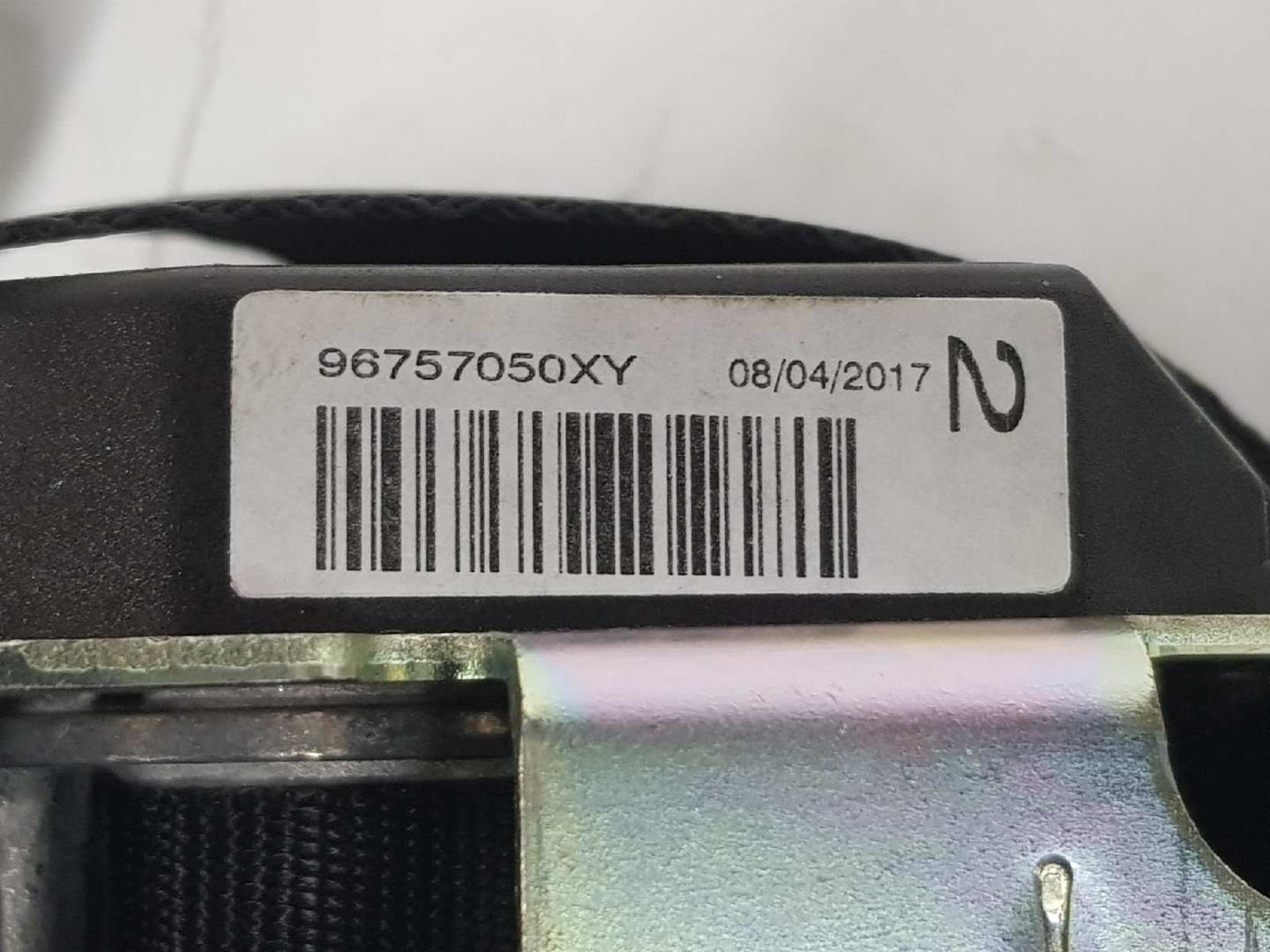 CITROËN C-Elysee 2 generation (2012-2017) Rear Right Seatbelt 96757050XY,96757050XY 19694787