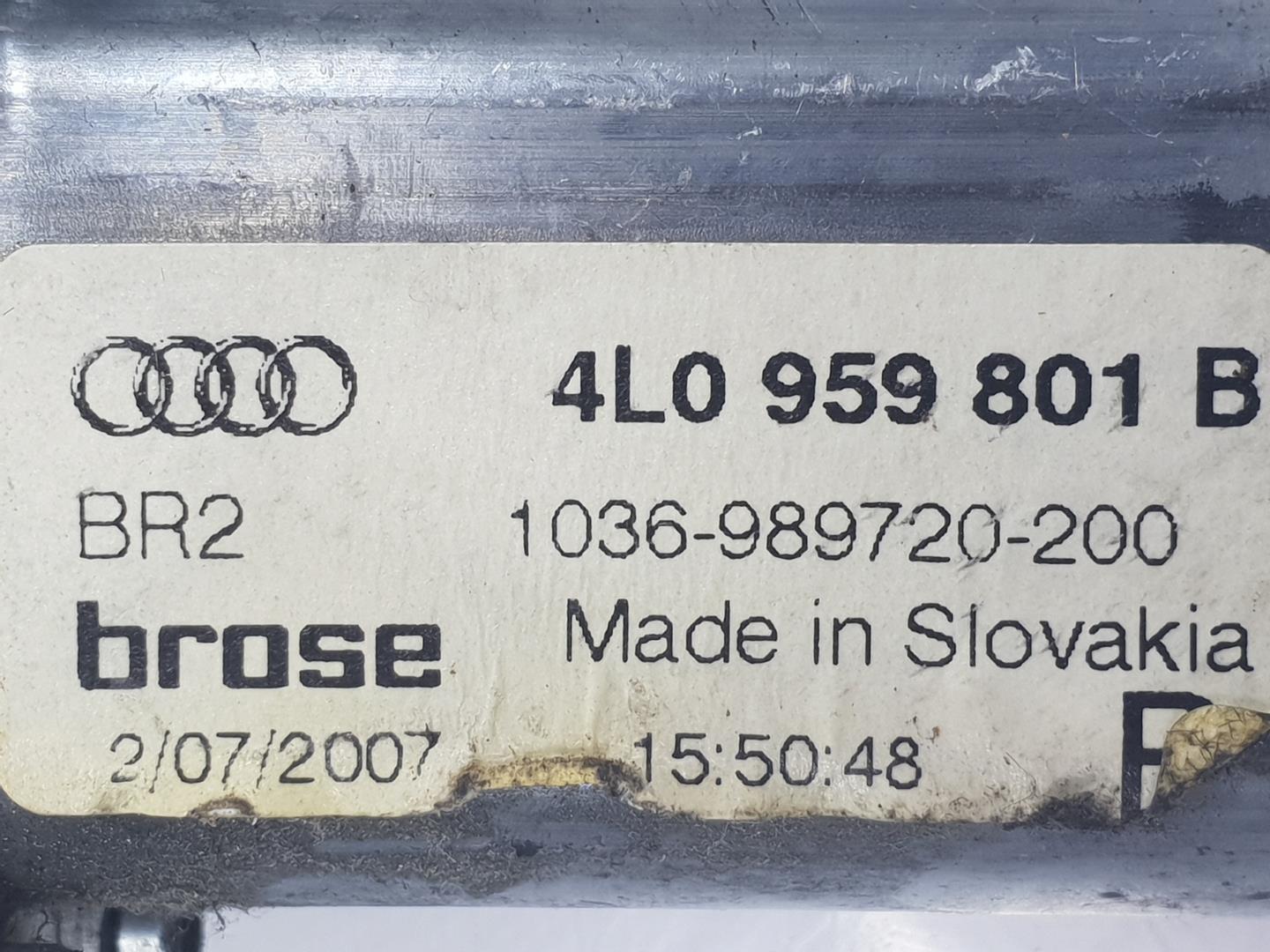 AUDI Q7 4L (2005-2015) Bal első ajtó ablakemelő motorja 4L0959801B, 4L0959801B 23093666