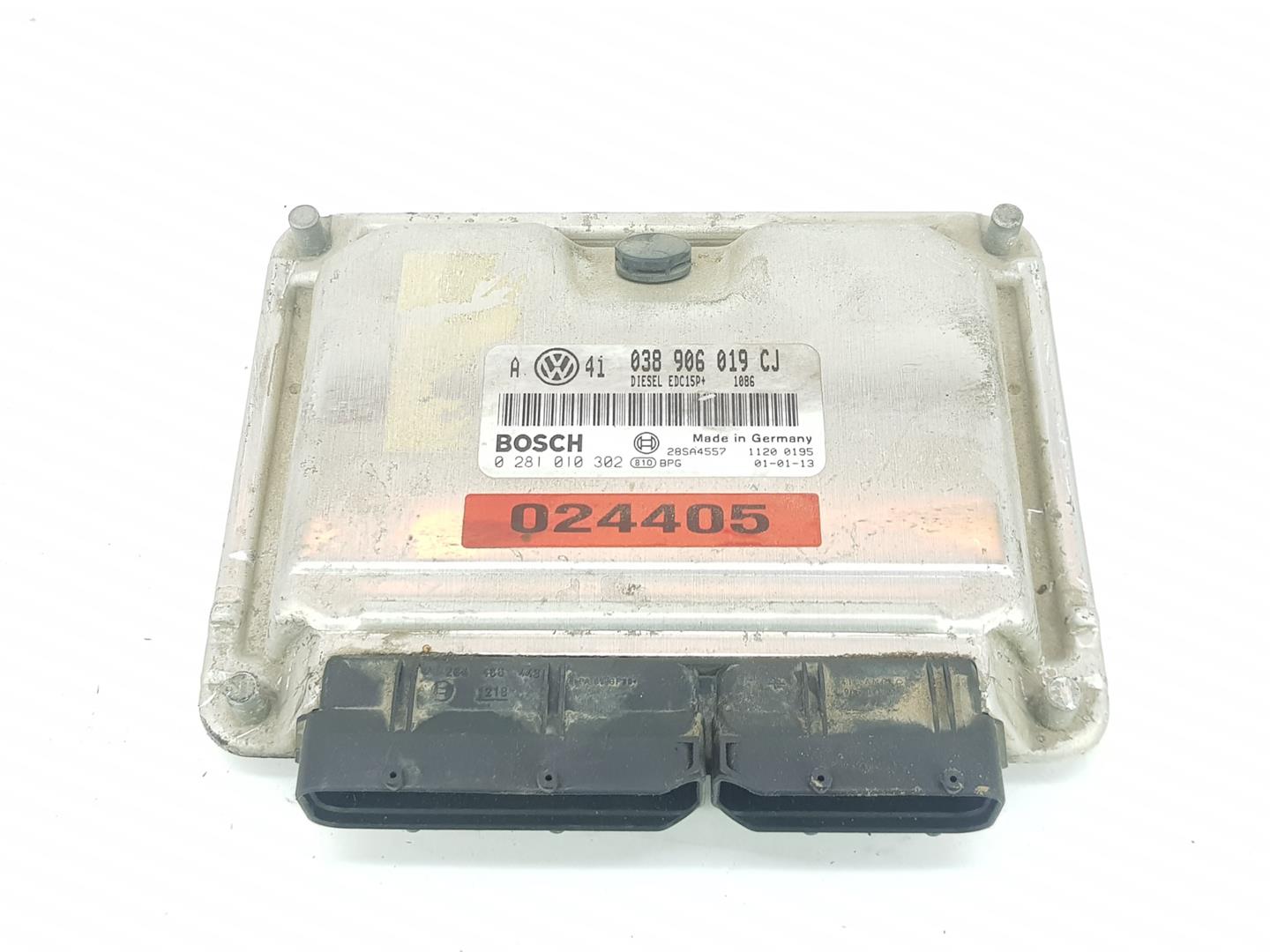 VOLKSWAGEN Bora 1 generation (1998-2005) Motorkontrolenhed ECU 038906019CJ,0281010302,EDC15P 19746791