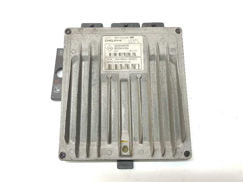 RENAULT Scenic 2 generation (2003-2010) Engine Control Unit ECU 8200334419, 8200414354, TRWDELPHI 23777711