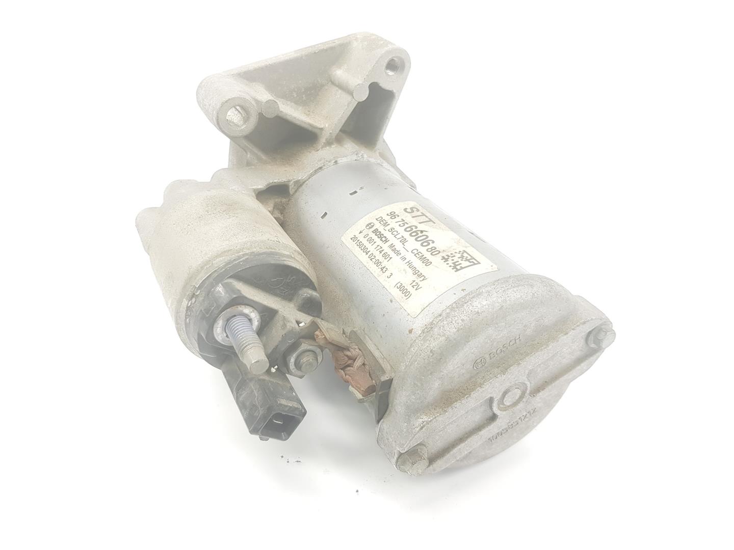 PEUGEOT 3008 1 generation (2010-2016) Starter Motor 9675660680, 9675660680 24226199