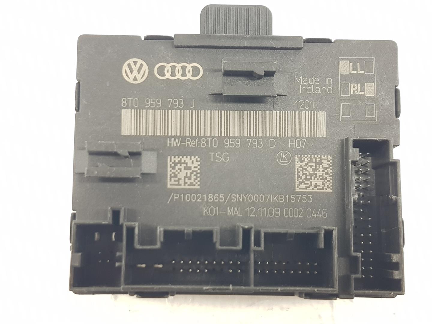 AUDI A5 Sportback 8T (2007-2016) Other Control Units 8T0959793J, 8T0959793J 19919098