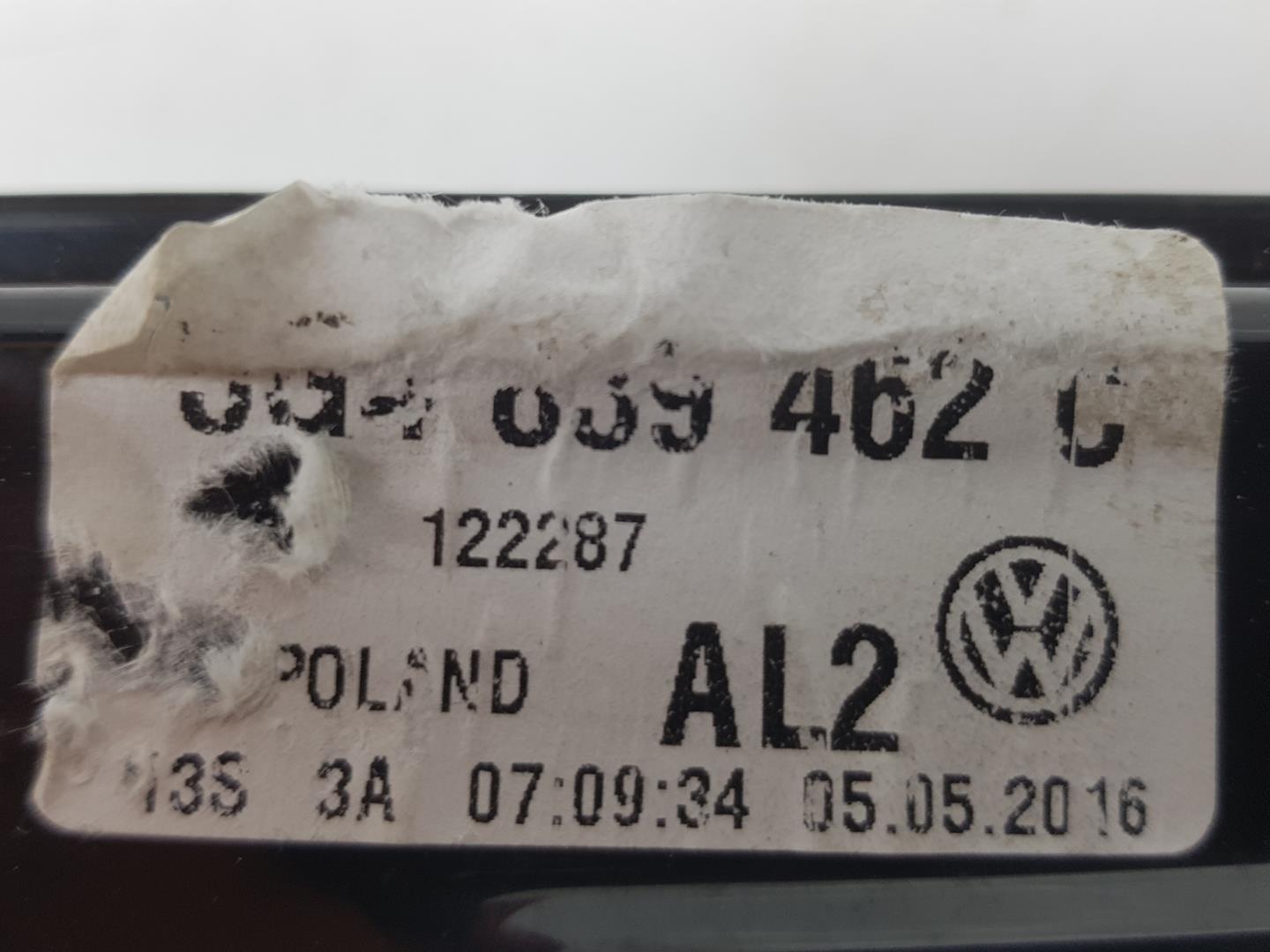 VOLKSWAGEN Golf 7 generation (2012-2024) Regulator de geam ușă dreapta spate 5G4839462B, 5G4839462B 21078549