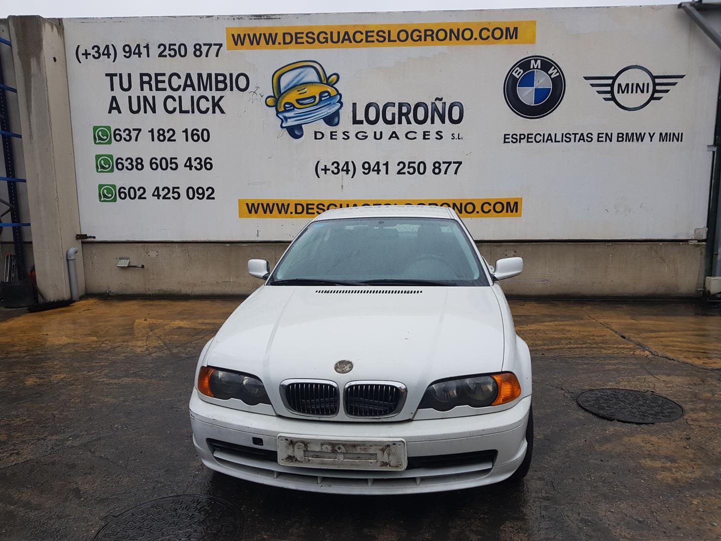 BMW 3 Series E46 (1997-2006) Priekinis kairys sparnas 41358241439, 41358241439, COLORBLANCO300 24244779