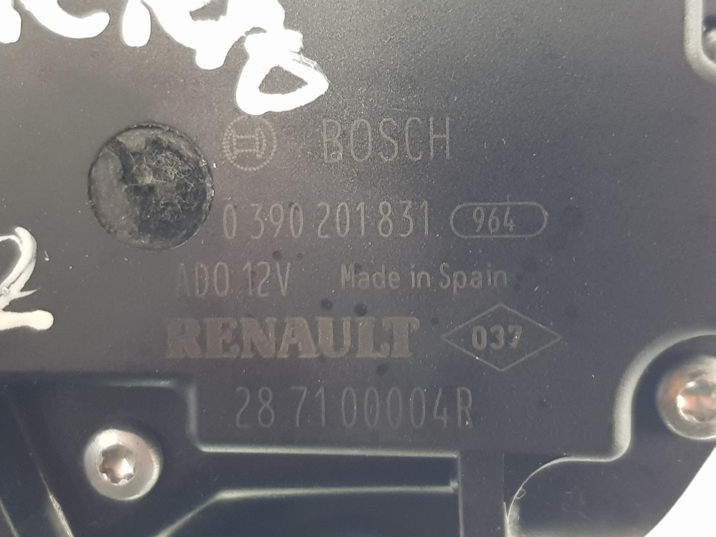 RENAULT Laguna 3 generation (2007-2015) Bagklap vinduesviskermotor 287100004R, 0390201831 19933499