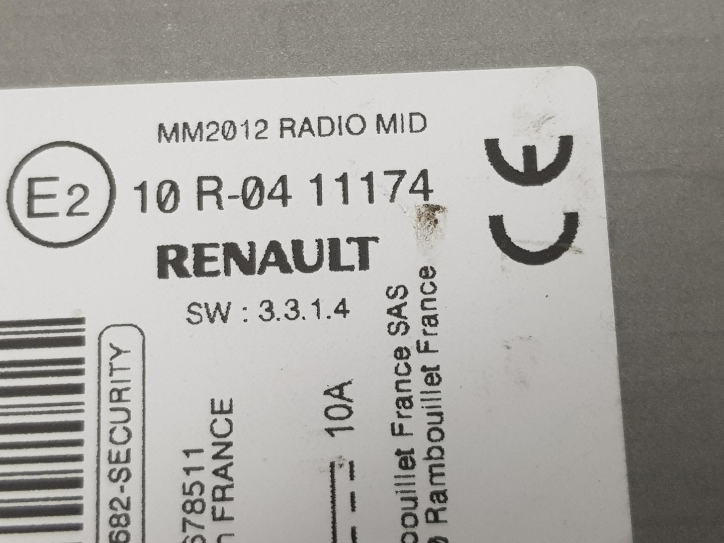 RENAULT Clio 3 generation (2005-2012) Muzikos grotuvas be navigacijos 281151559R,281151559R 22741106