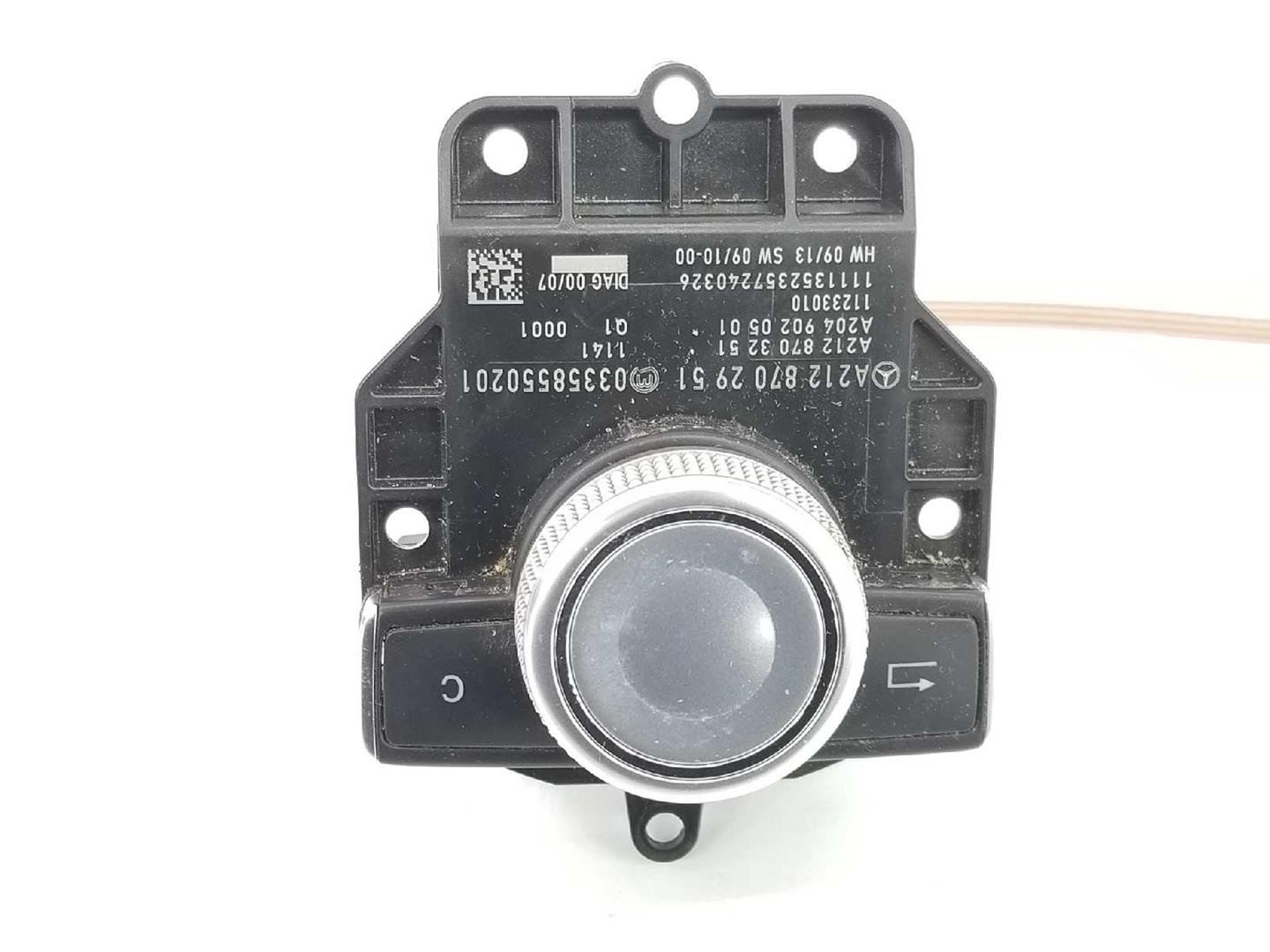 MERCEDES-BENZ E-Class W212/S212/C207/A207 (2009-2016) Navigation Control Knob A2128702951, A2128702951 19727297