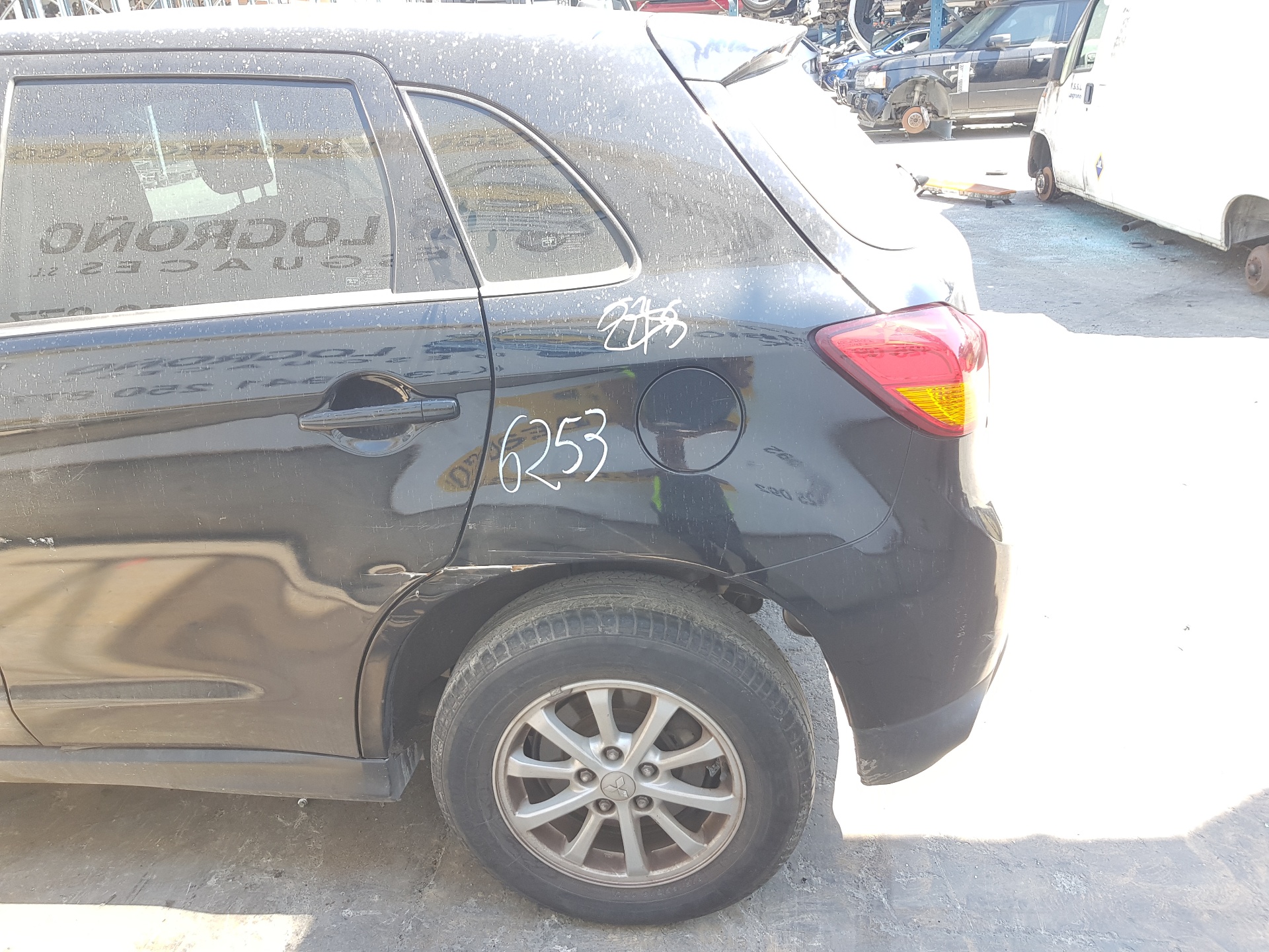 MITSUBISHI ASX 1 generation (2010-2020) Правий сонцезахисний козирок 7620B020HA,7620B020HA 24251107