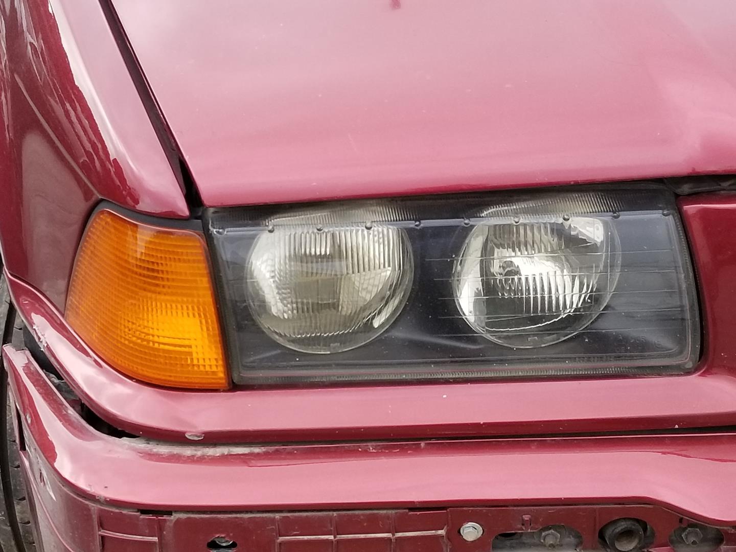 BMW 3 Series E36 (1990-2000) Зеркало передней левой двери 51168144407, 8144407 19887955