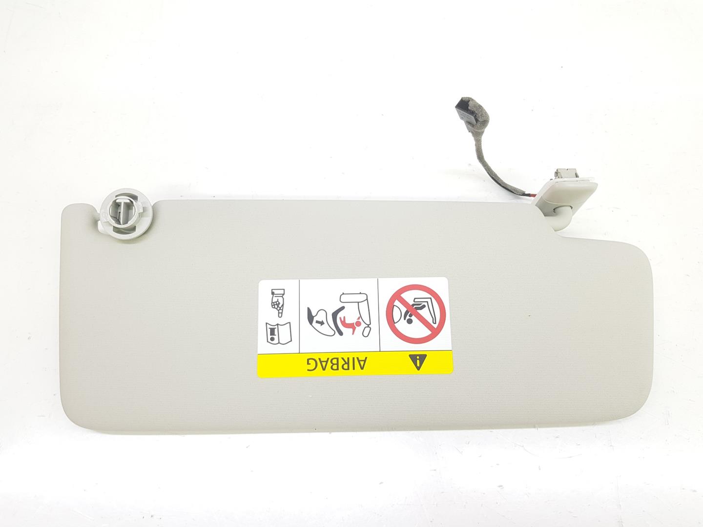 VOLKSWAGEN Golf 7 generation (2012-2024) Left Side Sun Visor 5G0857551AS, 5G0857551AS 19861870