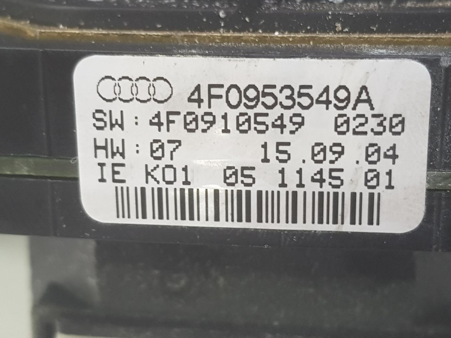 AUDI A6 C6/4F (2004-2011) Stūres pogas/slēdži 4F0953549A, 4F0953549B 19921217