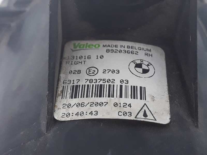 BMW 1 Series E81/E82/E87/E88 (2004-2013) Противотуманка бампера передняя правая 63177837502 19588115