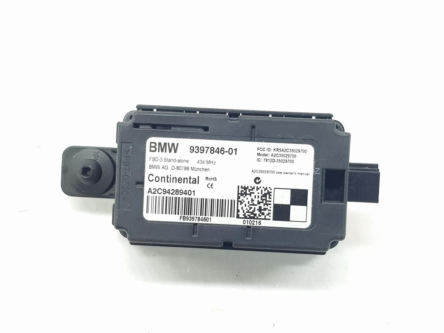 BMW 2 Series Grand Tourer F46 (2018-2023) Other Control Units 61359397846, 9397846 24191547