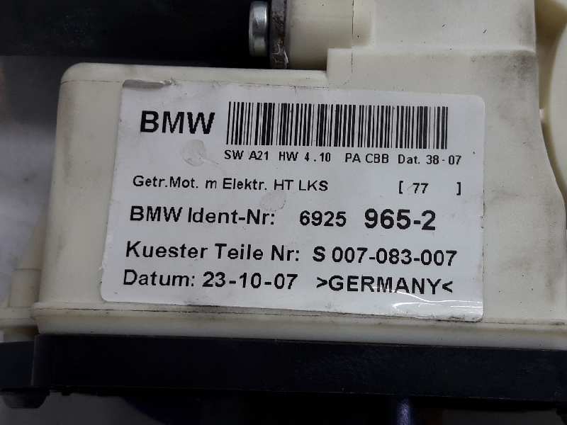 BMW X3 E83 (2003-2010) Моторчик стеклоподъемника задней левой двери 67626925965, 0130822237, 6925965 19637469