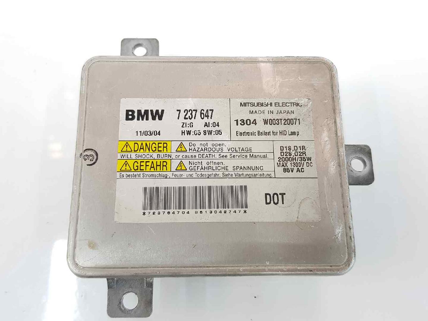 BMW X1 E84 (2009-2015) Unitate de control lumini xenon 63117237647,63117237647 19627010