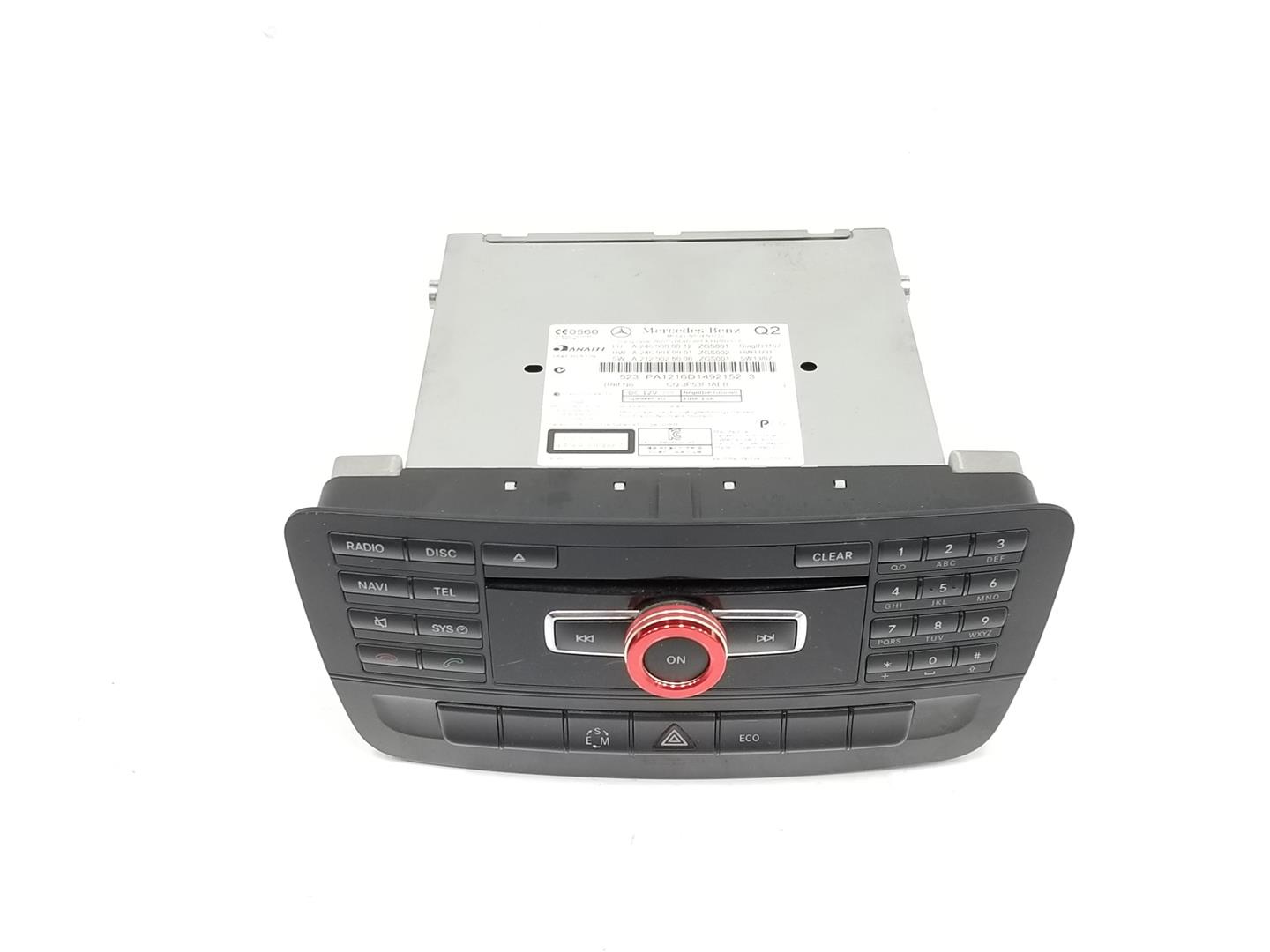 MERCEDES-BENZ A-Class W176 (2012-2018) Music Player Without GPS A2469000012, A2469019901 19887707