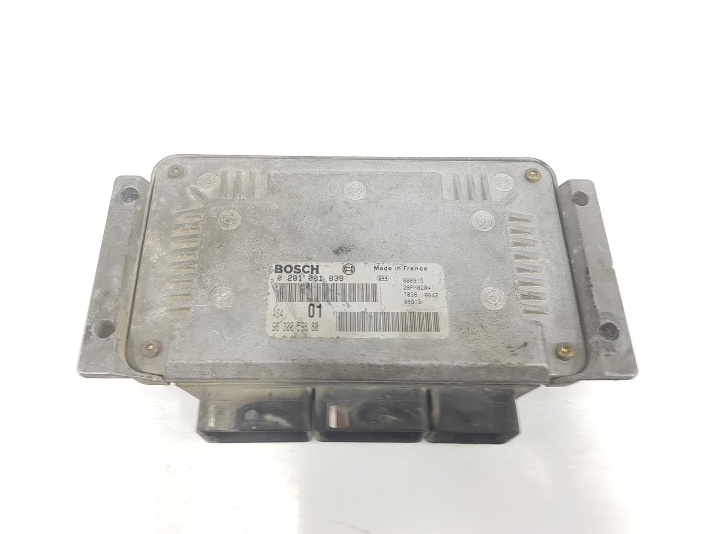 CITROËN Saxo 2 generation (1996-2004) Engine Control Unit ECU 9630059880, 9630059880, 2222DL 19929877